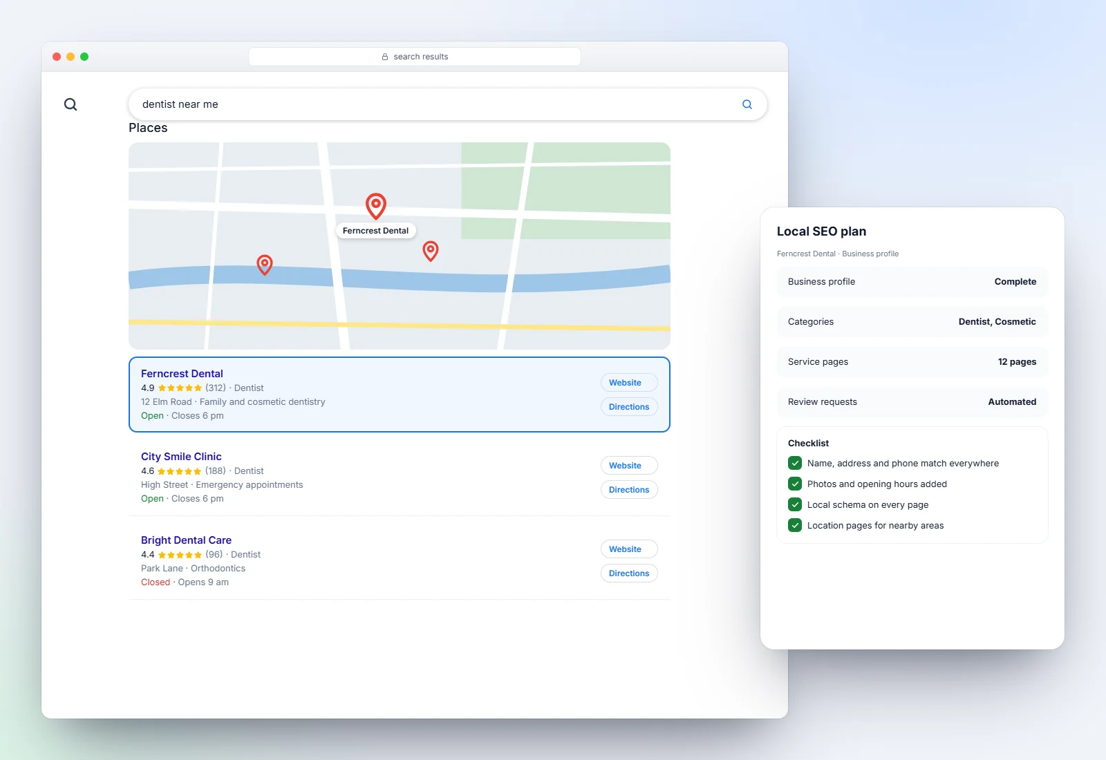 Local SEO seo and google maps concept by DevSolvices